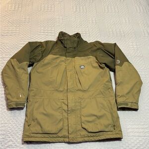 Helly Hansen Olive Green Ski Jacket